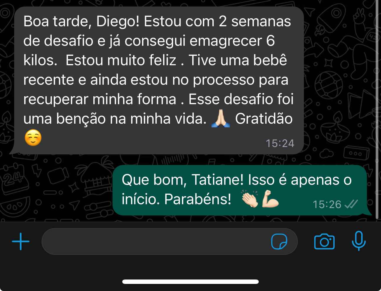 Resultado Tatiane
