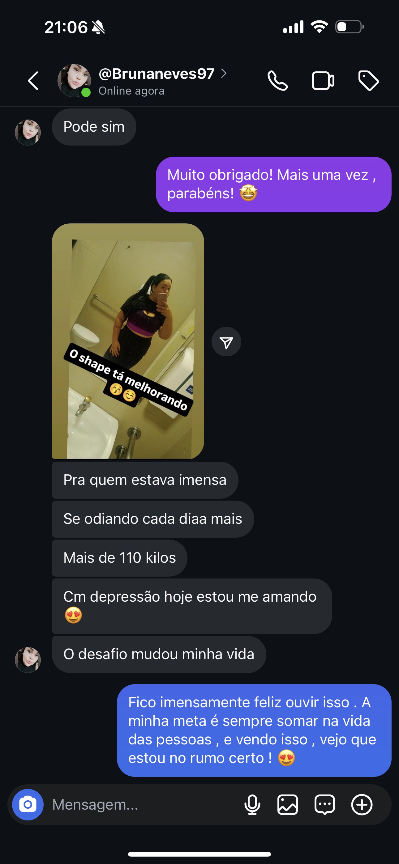 Resultado Bruna Neves